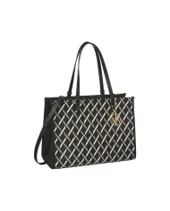 Armani Exchange Borsa grande logata Nero
