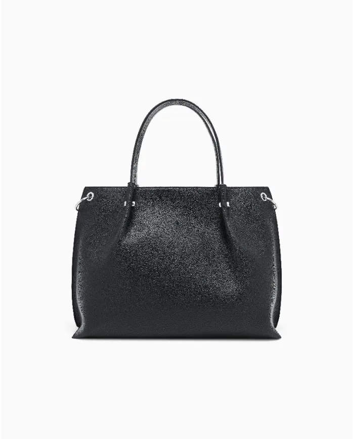 Armani Exchange Borsa a mano grande Nero