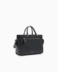 Armani Exchange Borsa a mano grande Nero