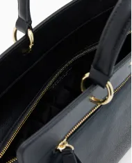 Armani Exchange Borsa a mano grande Nero