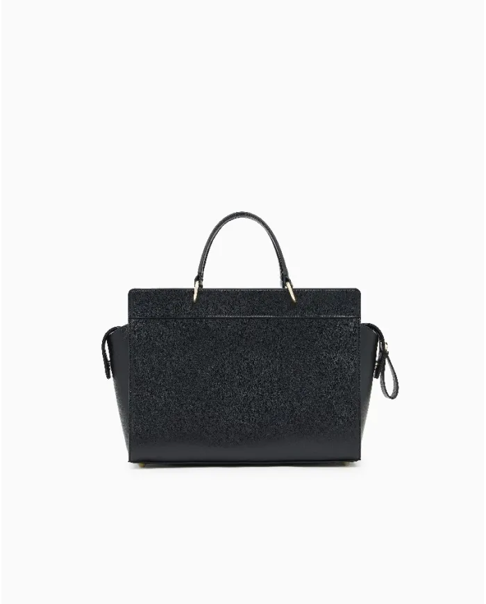 Armani Exchange Borsa a mano grande Nero