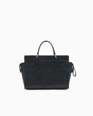 Armani Exchange Borsa a mano grande Nero