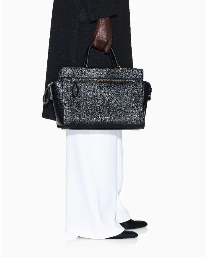 Armani Exchange Borsa a mano grande Nero