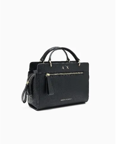 Armani Exchange Borsa a mano piccola Nero