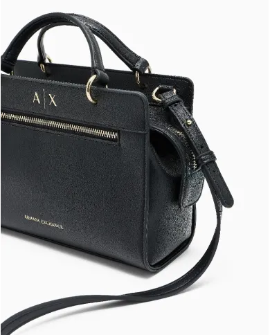 Armani Exchange Borsa a mano piccola Nero