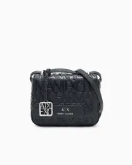 Armani Exchange Borsa bandoliera piccola Nero