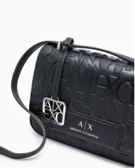 Armani Exchange Borsa bandoliera piccola Nero