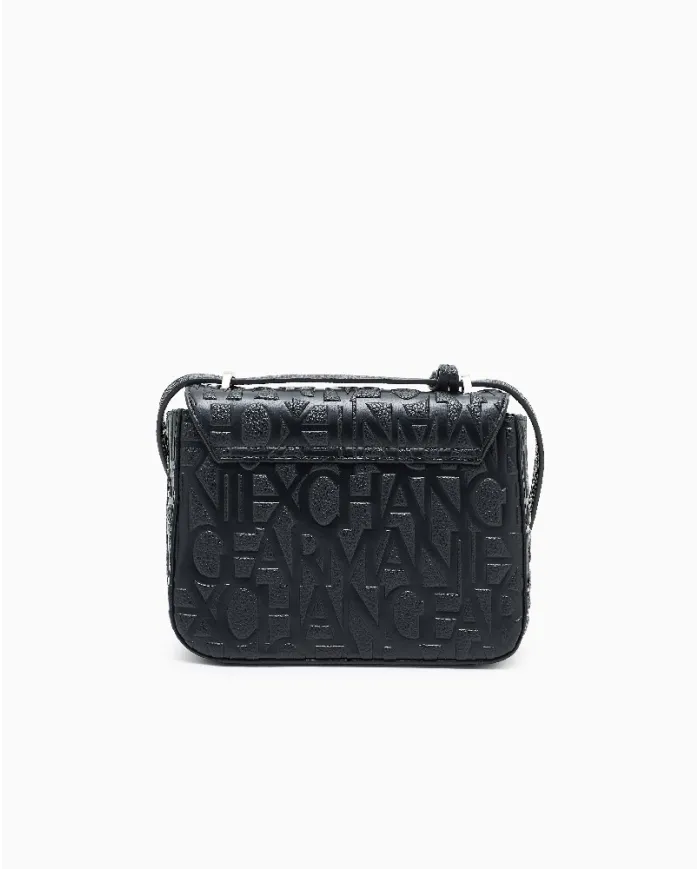 Armani Exchange Borsa bandoliera piccola Nero