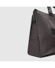 Piquadro Cartella tessuto pelle pc 15" Marcel Testa moro