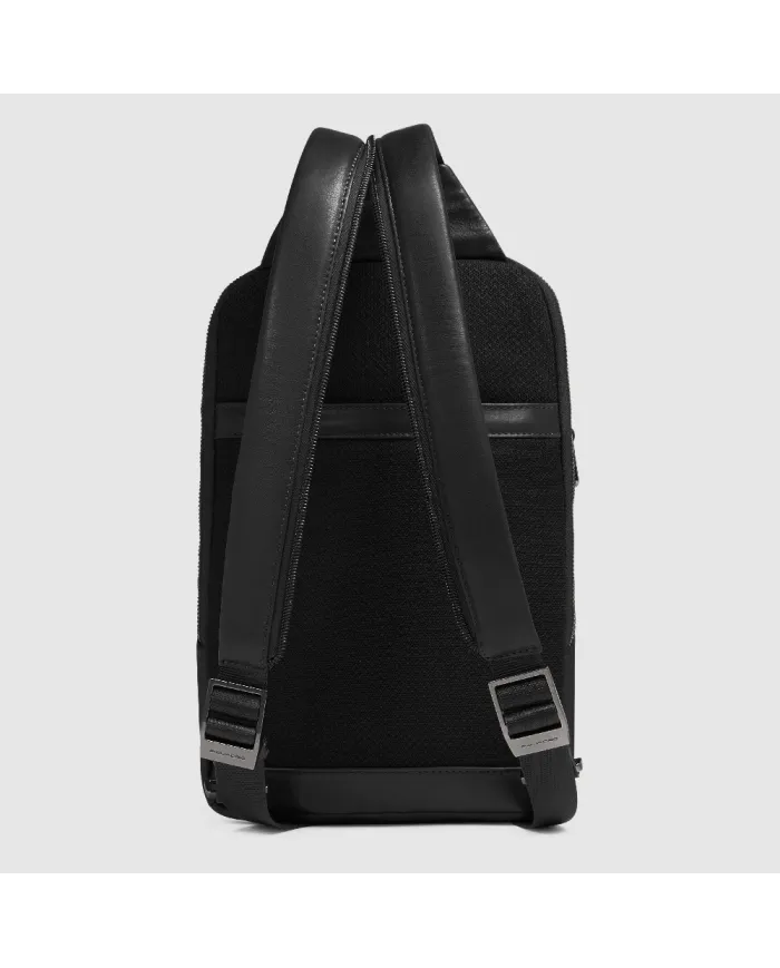 Piquadro Monospalla zaino Key Words Nero