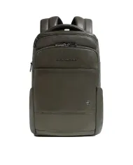 Piquadro Zaino in pelle porta pc 13,3 Key Words Verde