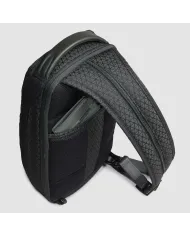 Piquadro Monospalla tessuto Hexagon Verde