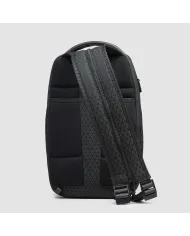 Piquadro Monospalla tessuto Hexagon Verde