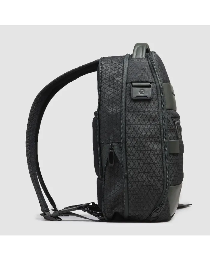 Piquadro Monospalla tessuto Hexagon Verde