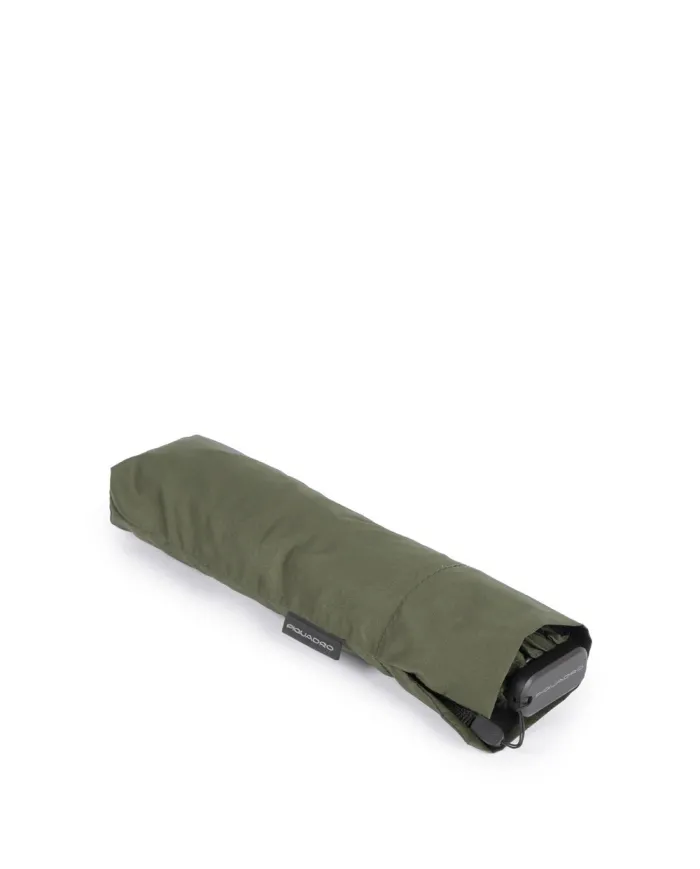 Piquadro Ombrello piccolo manuale, ultra leggero Verde