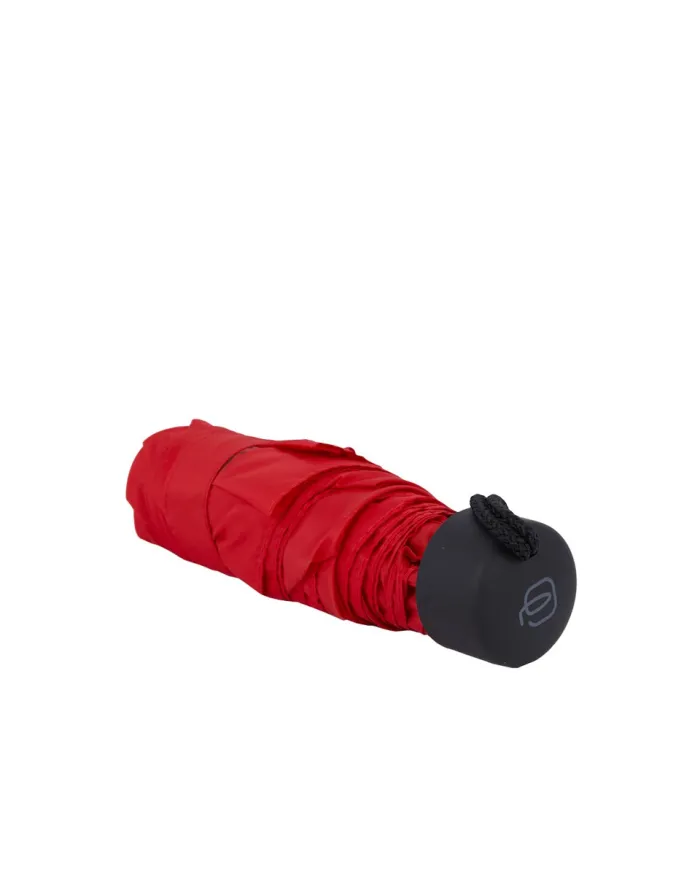 Piquadro Ombrello piccolo con custodia Rosso