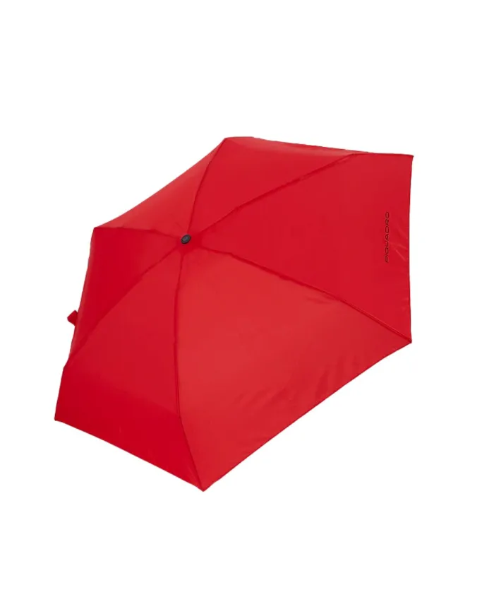 Piquadro Ombrello piccolo con custodia Rosso