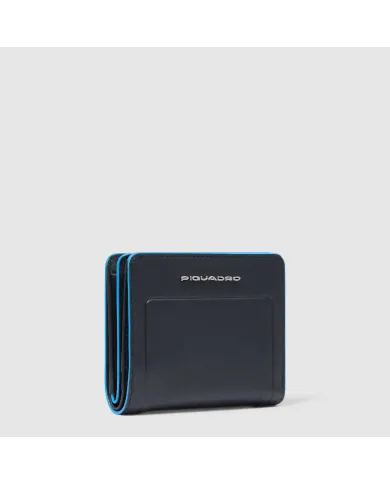 Piquadro Portafoglio donna piccolo Atlas Nero