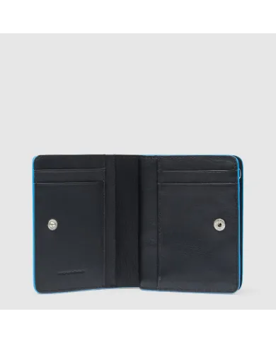 Piquadro Portafoglio donna piccolo Atlas Nero