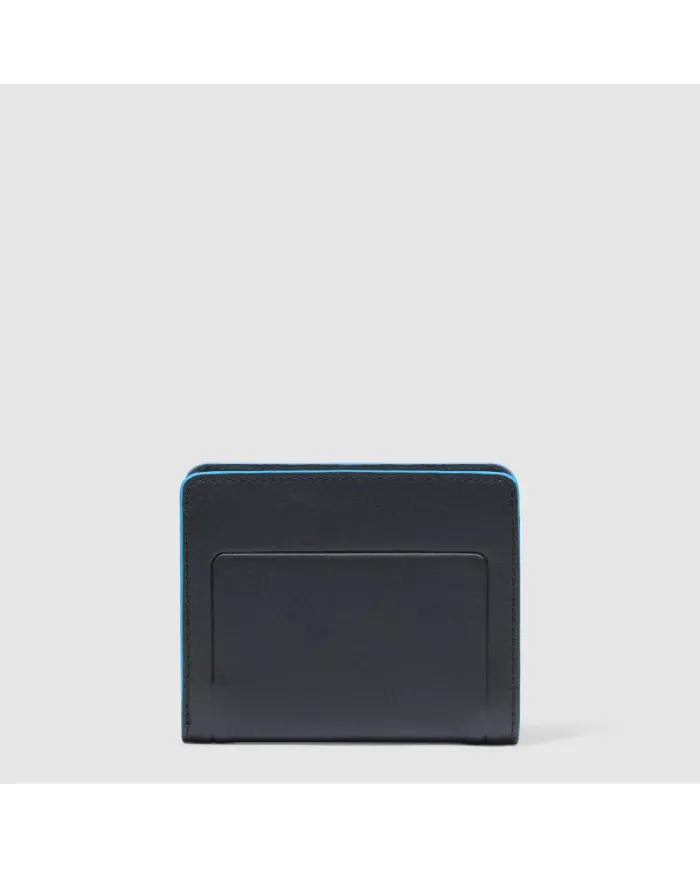 Piquadro Portafoglio donna piccolo Atlas Nero