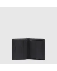 Piquadro Portafoglio piccolo in pelle Modus Special Nero