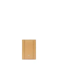 Piquadro Porta passaporto in pelle Circle W92 Giallo/Beige