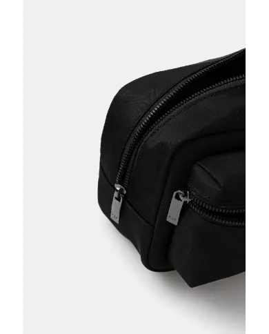 Armani Exchange Necssaire in tessuto Nero