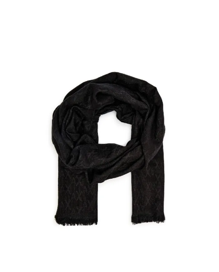 Armani Exchange Sciarpa uomo Nero