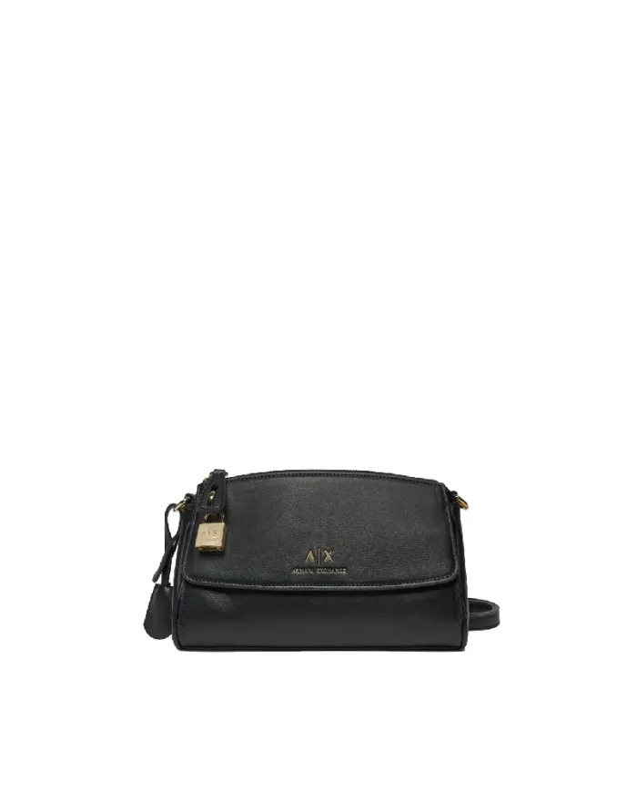 Armani Exchange Borsa bandoliera piccola Nero