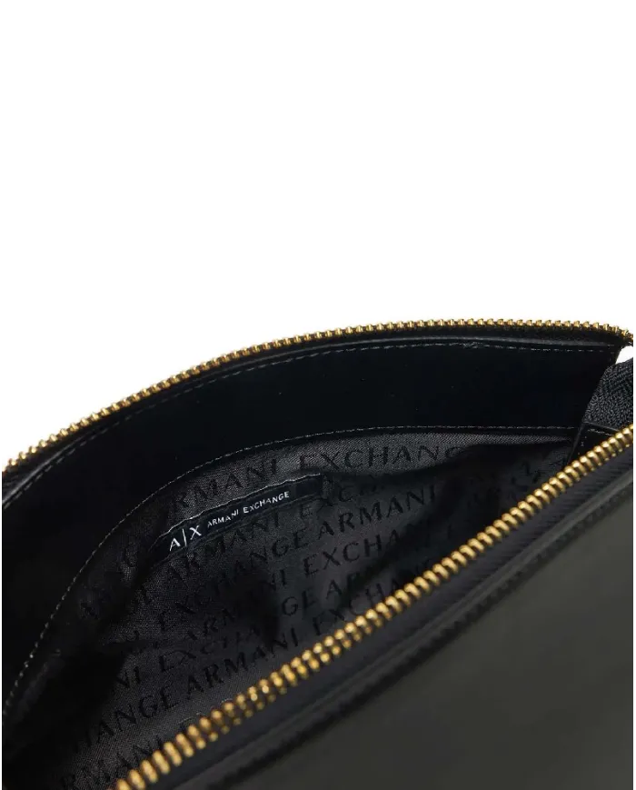 Armani Exchange Borsa bandoliera piccola Nero