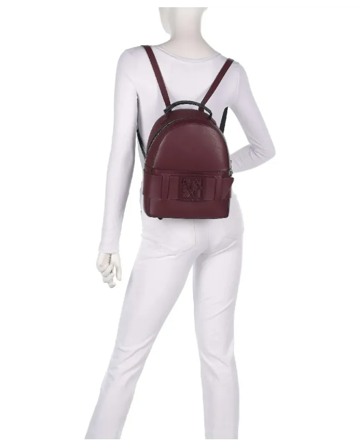 Armani Exchange Zaino donna Bordeaux