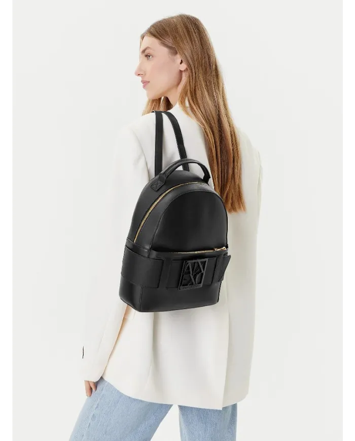 Armani Exchange Zaino donna Nero