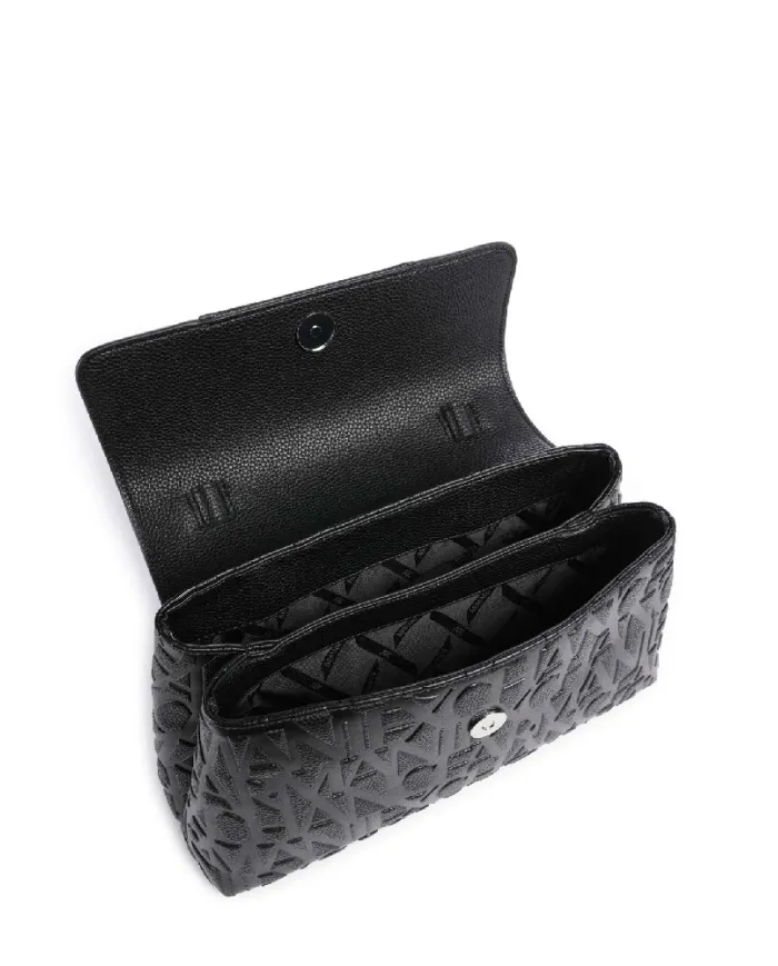 Armani Exchange Borsa a mano logata Nero