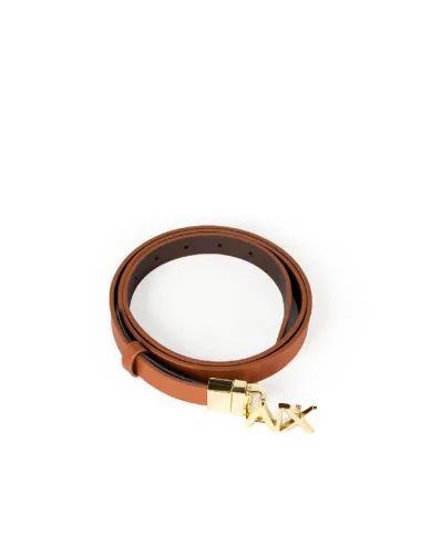 Armani Exchange Cintura donna reversibile in pelle Marrone/Cuoio