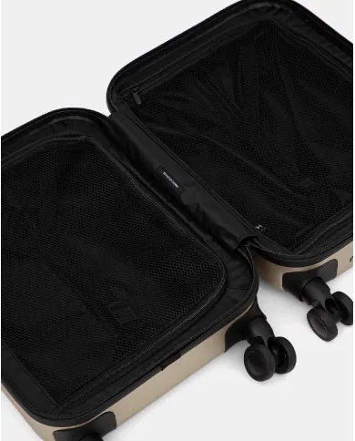 Armani Exchange Trolley bagaglio a mano Platino