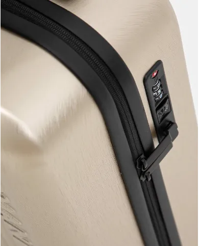 Armani Exchange Trolley bagaglio a mano Platino