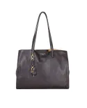 Nannini Shopping bag pelle Helga-M Testa moro