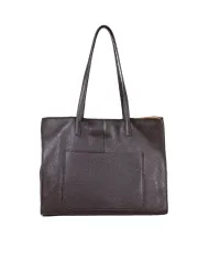 Nannini Shopping bag pelle Helga-M Testa moro