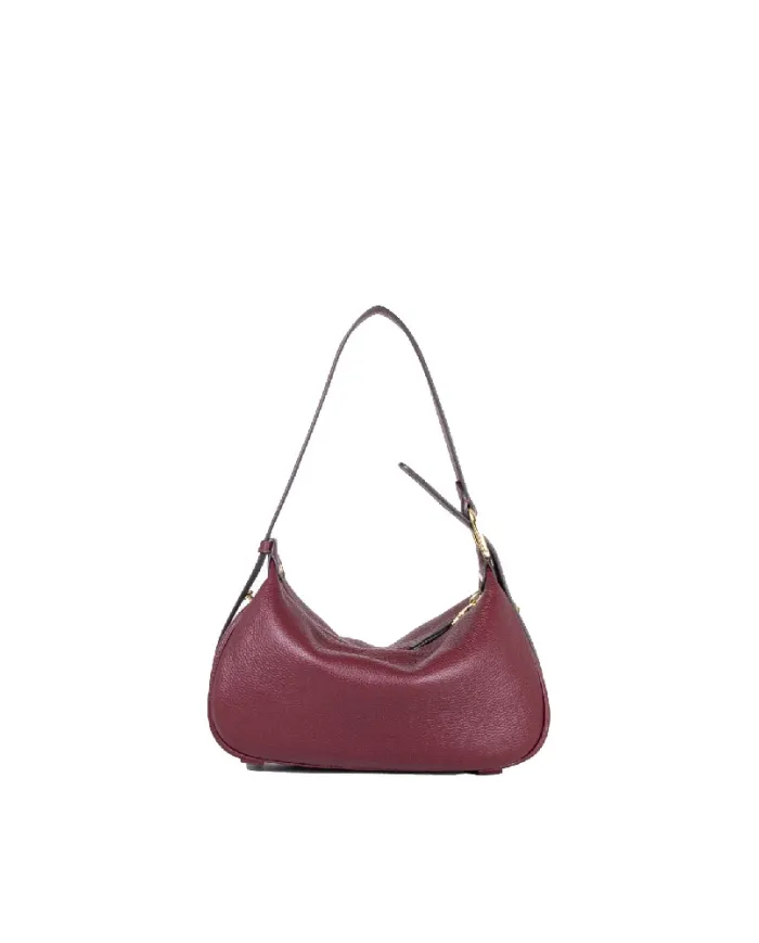 Nannini Borsa piccola in pelle Keira Bordeaux