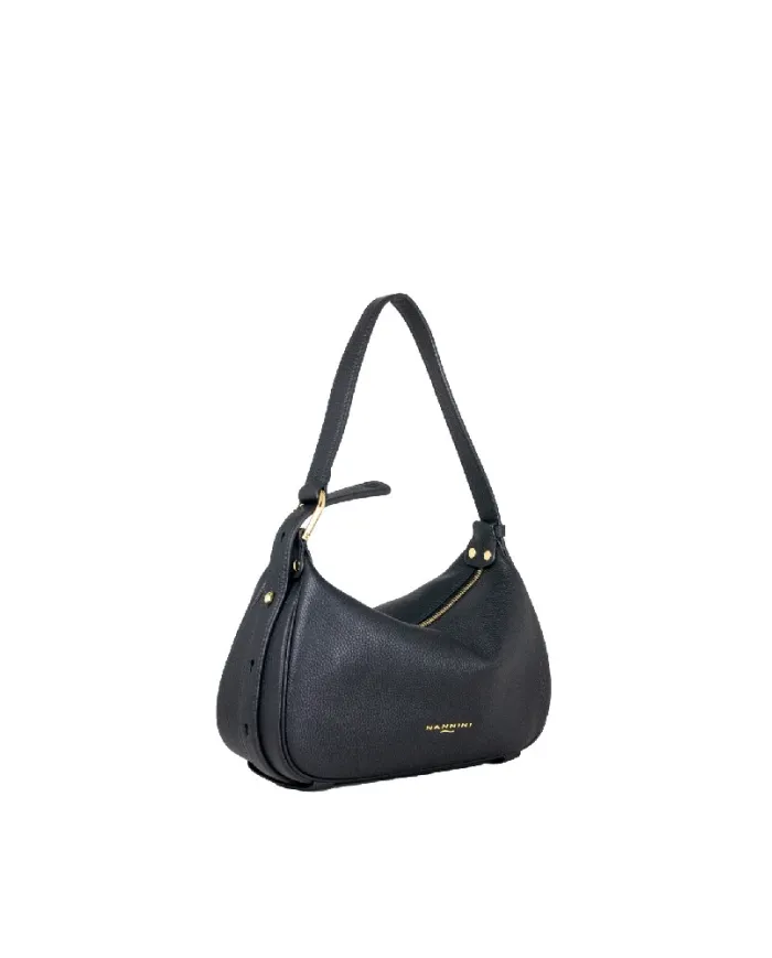 Nannini Borsa piccola in pelle Keira Nero