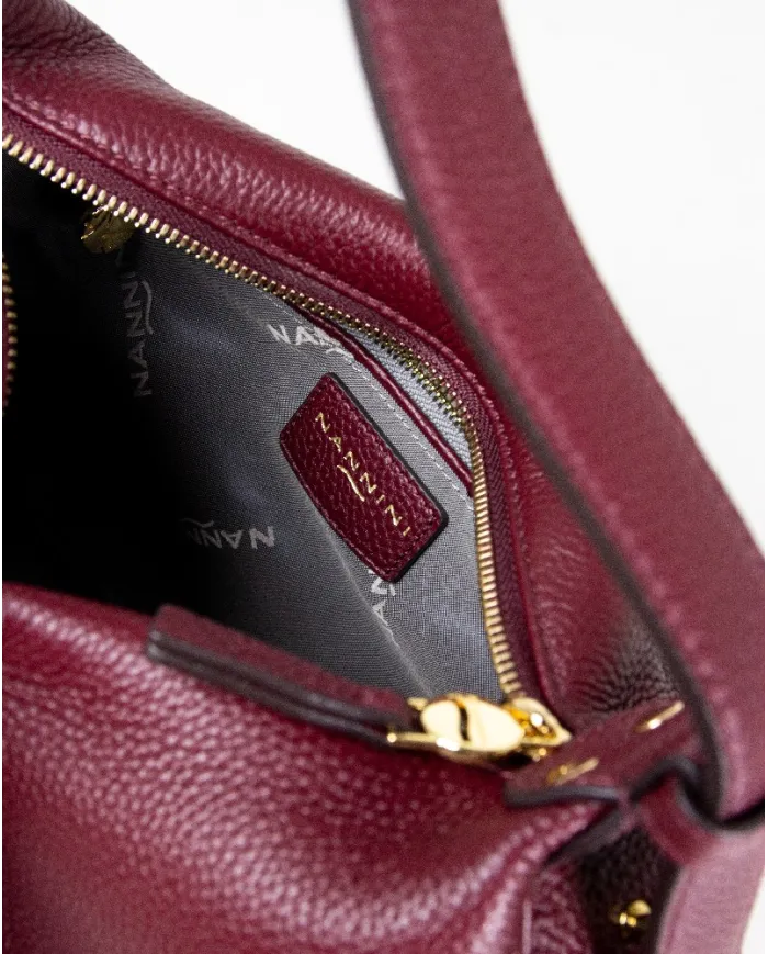 Nannini Borsa piccola in pelle Keira Nero