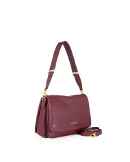 Nannini Borsa in pelle Bice Bordeaux