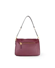 Nannini Borsa in pelle Bice Bordeaux