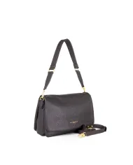 Nannini Borsa in pelle Bice Testa moro