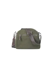 Nannini Borsa bandoliera Master Verde/Testa moro