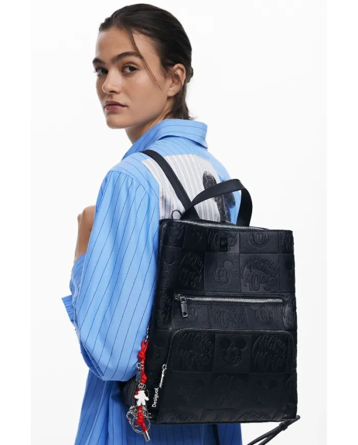 Desigual Zaino donna Mickey Mouse Nero