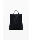 Desigual Zaino donna ricamato Nero