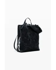 Desigual Zaino donna ricamato Nero