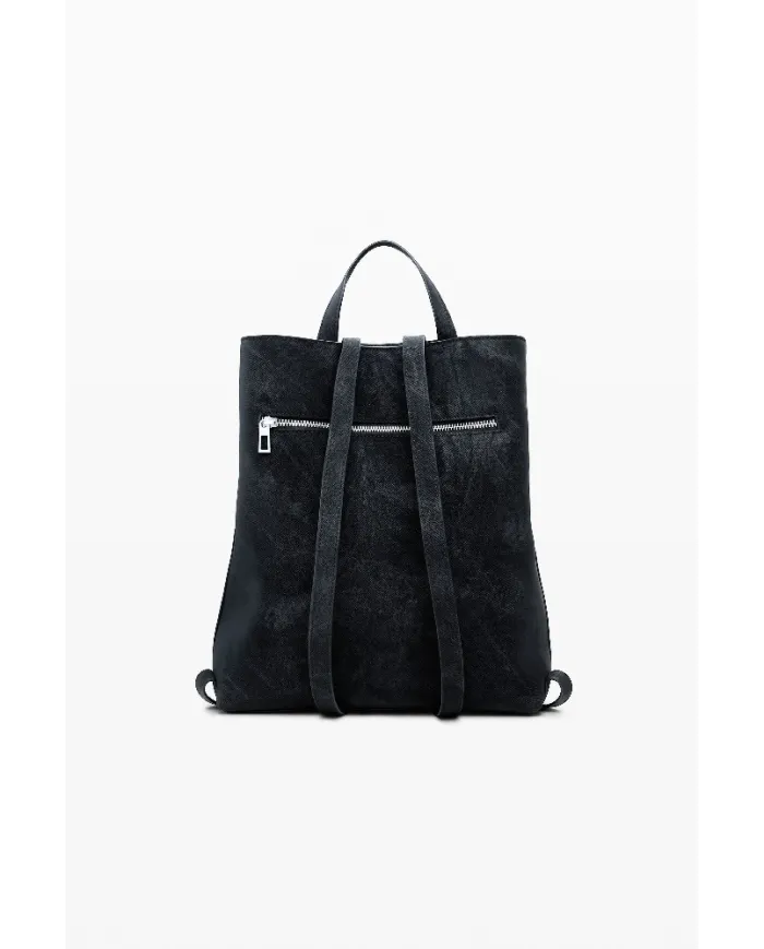 Desigual Zaino donna ricamato Nero