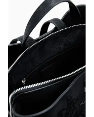 Desigual Zaino donna ricamato Nero